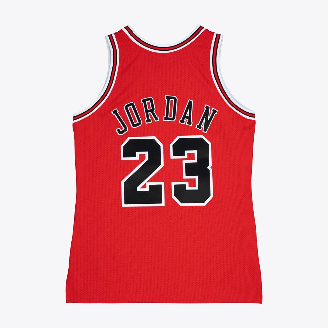 Michael Jordan Chicago Bulls Mitchell & Ness 1997-98 Authentic Jersey - Red Official NBA Team Apparel Basketball Fan Gear