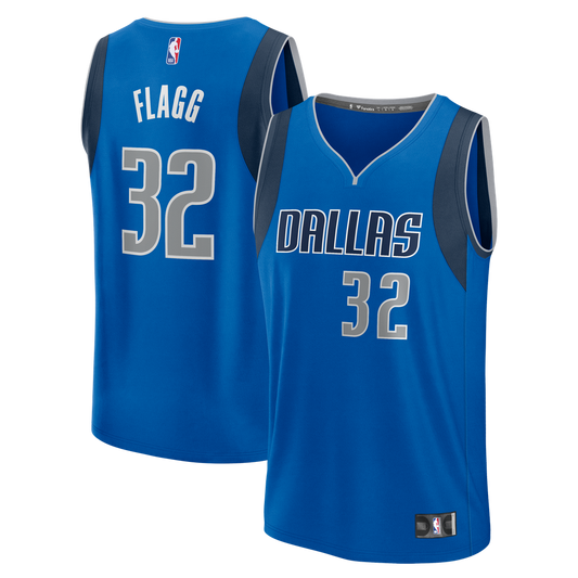 Cooper Flagg Dallas Mavericks Fanatics Youth 2025 NBA Draft First Round Pick Fast Break Replica Jersey - Icon Edition - Blue Official NBA Team Apparel