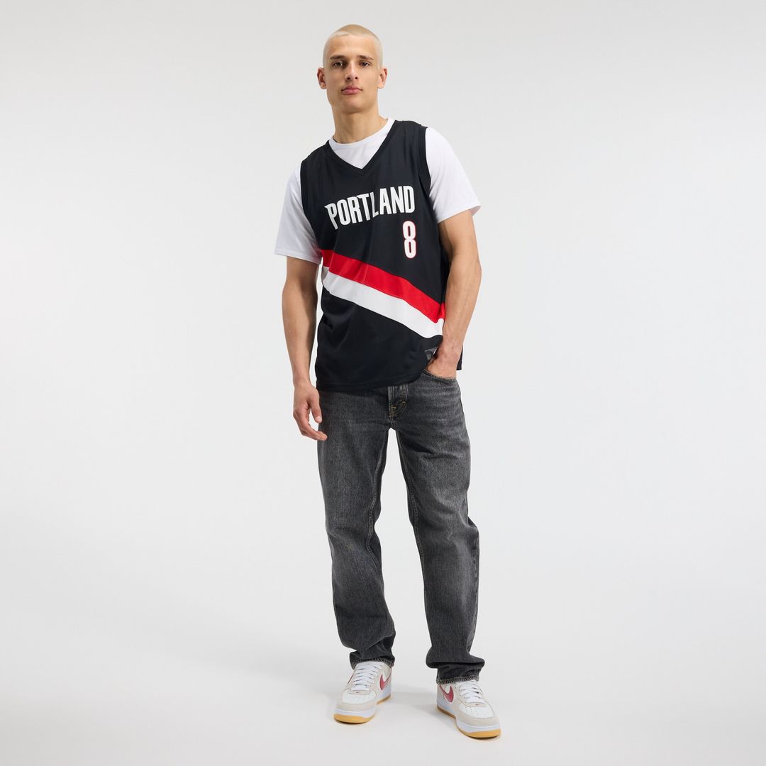 Deni Avdija Portland Trail Blazers Fanatics Fast Break Replica Jersey - Icon Edition - Black Official NBA Team Apparel Basketball Fan Gear