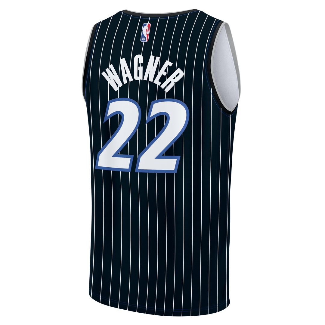 Franz Wagner Orlando Magic Fanatics Fast Break Jersey - Statement Edition - Black Official NBA Team Apparel Basketball Fan Gear