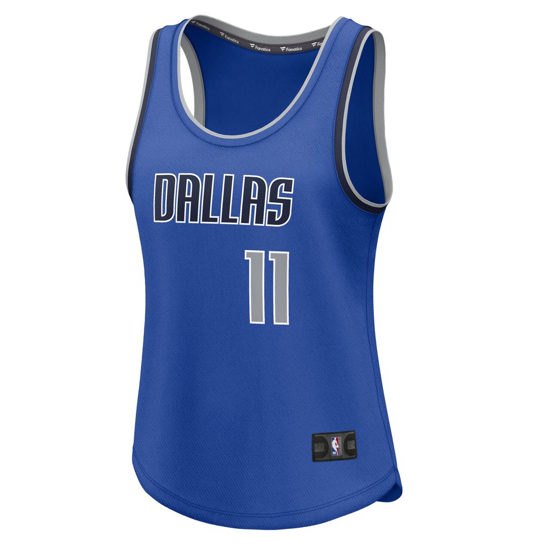 Kyrie Irving Dallas Mavericks Fanatics Women's Fast Break Player Jersey - Icon Edition - Blue Official NBA Team Apparel Basketball Fan Gear