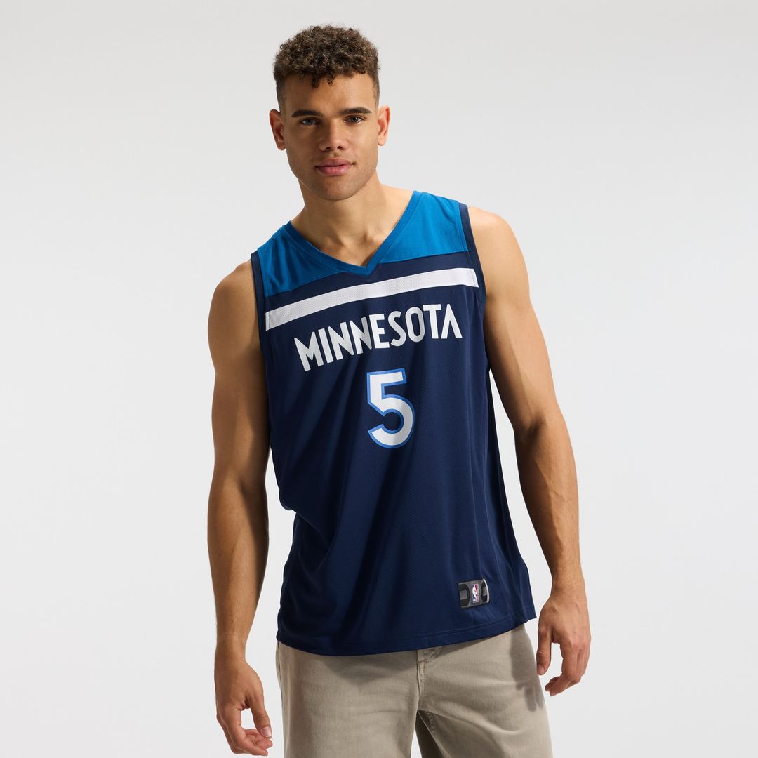 Anthony Edwards Minnesota Timberwolves Fanatics Fast Break Replica Player Jersey - Icon Edition - Navy Official NBA Team Apparel Basketball Fan Gear