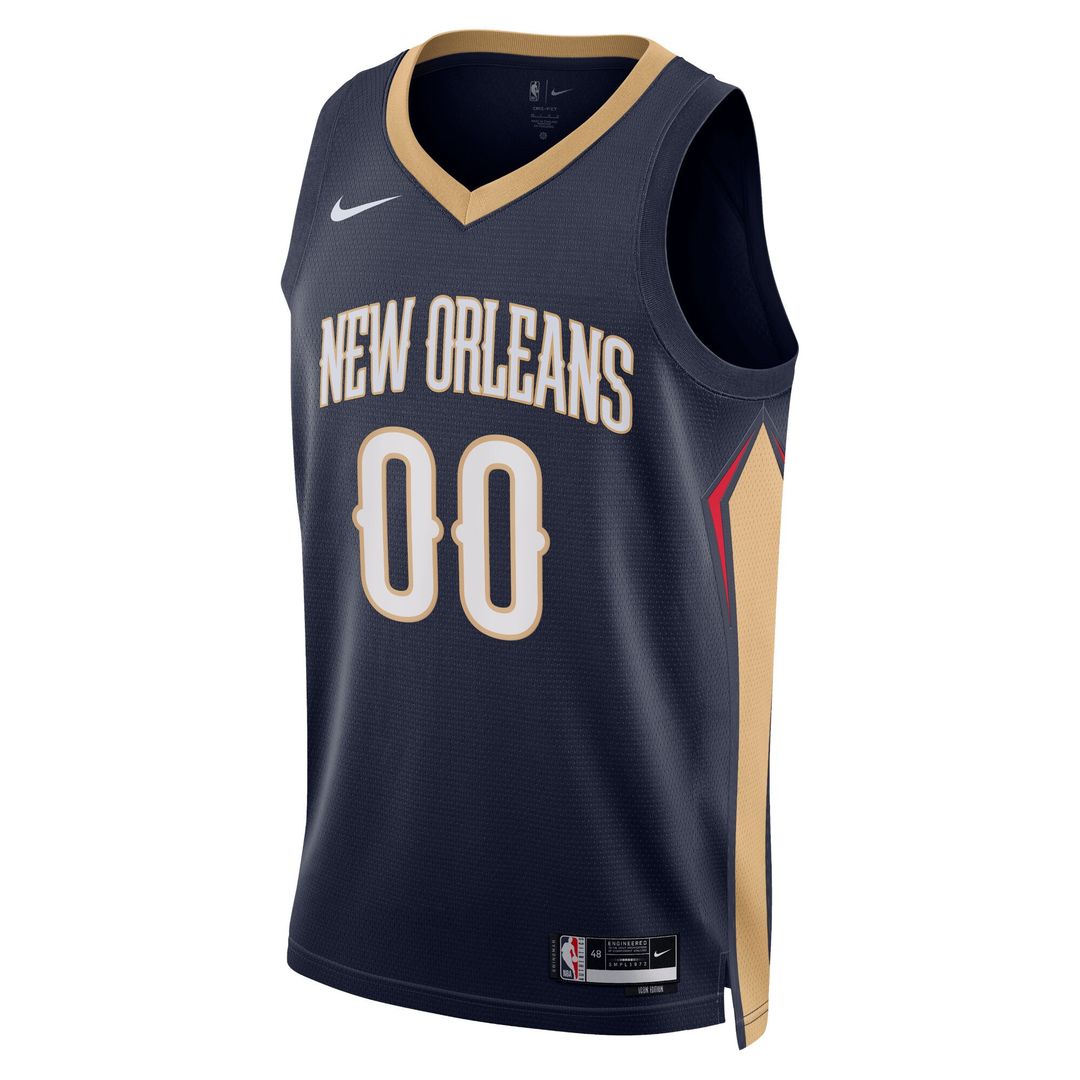 New Orleans Pelicans Nike Unisex Swingman Custom Jersey White - Association Edition Official NBA Team Apparel Basketball Fan Gear