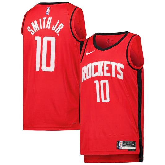 Jabari Smith Jr. Houston Rockets Nike Unisex Swingman Jersey - Icon Edition - Red Official NBA Team Apparel Basketball Fan Gear