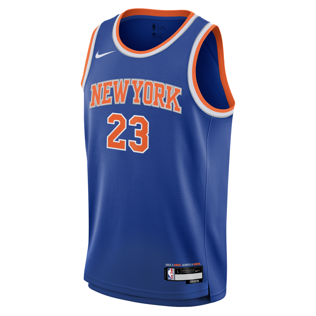 Mitchell Robinson New York Knicks Nike Youth Swingman Jersey - Icon Edition - Blue Official NBA Team Apparel Basketball Fan Gear