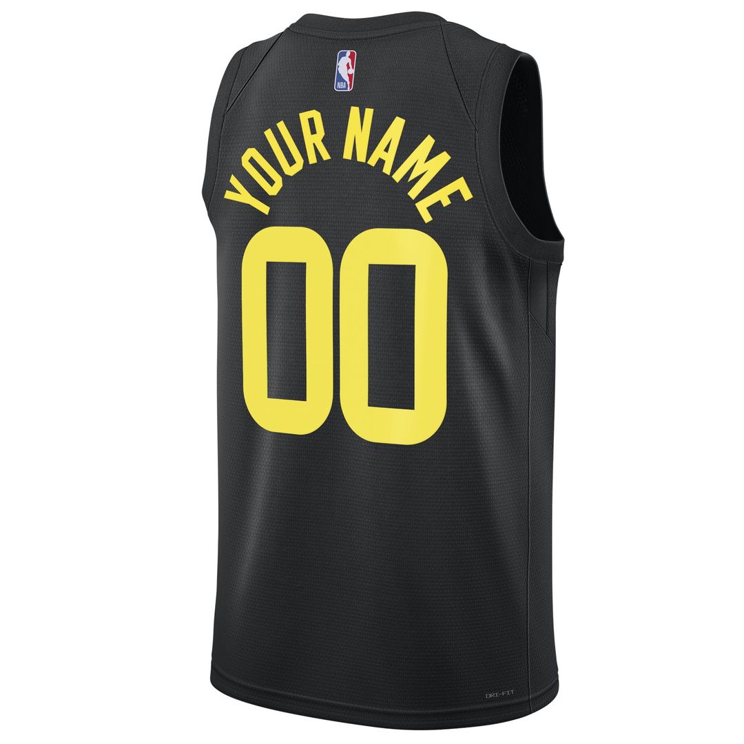 Utah Jazz Jordan Brand Unisex 2022/23 Swingman Custom Jersey - Statement Edition - Black Official NBA Team Apparel Basketball Fan Gear