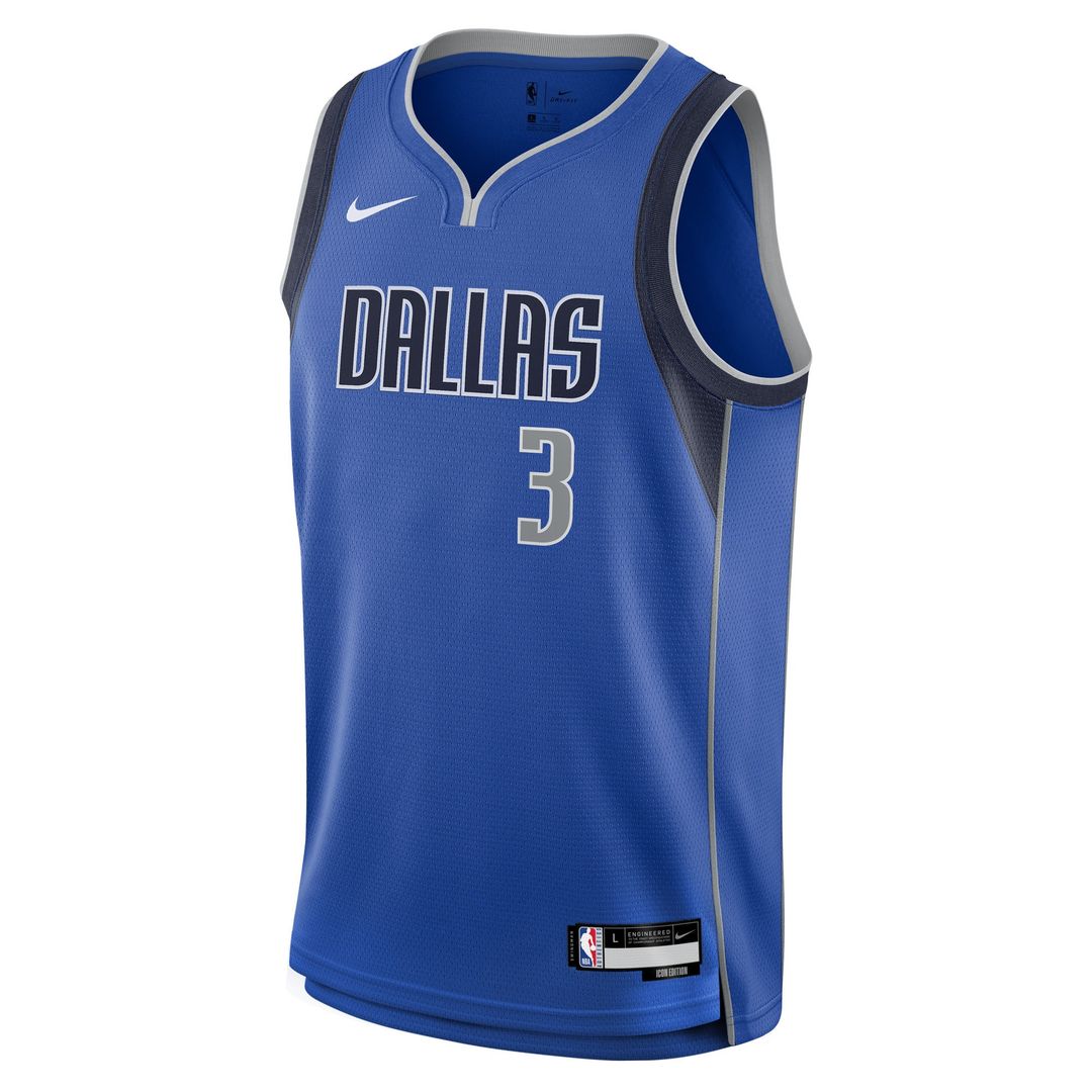 Anthony Davis Dallas Mavericks Nike Youth Swingman Jersey - Icon Edition - Blue Official NBA Team Apparel Basketball Fan Gear