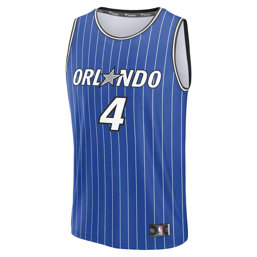 Jalen Suggs Orlando Magic Fanatics Fast Break Jersey - Icon Edition - Blue Official NBA Team Apparel Basketball Fan Gear