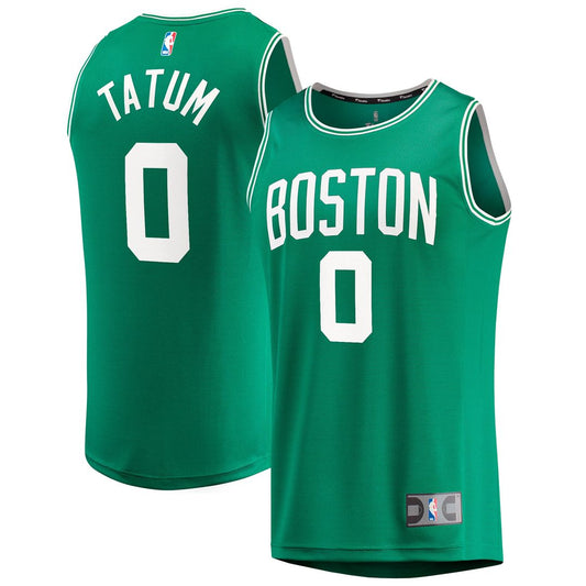 Jayson Tatum Boston Celtics Fanatics Fast Break Replica Jersey - Icon Edition - Kelly Green Official NBA Team Apparel Basketball Fan Gear