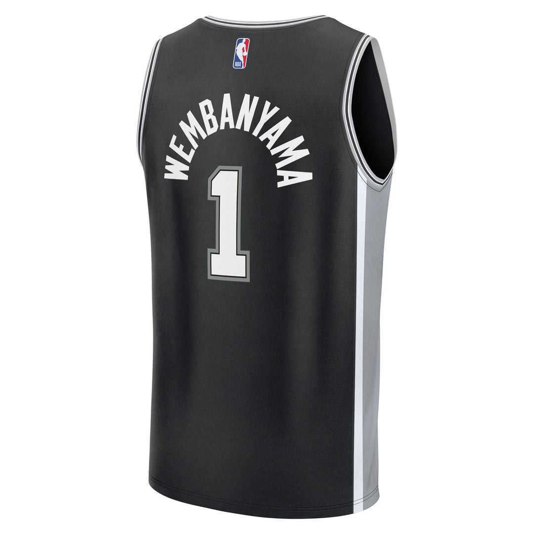 Victor Wembanyama San Antonio Spurs Fanatics Youth Fast Break Replica Player Jersey - Association Edition - White Official NBA Team Apparel Basketball