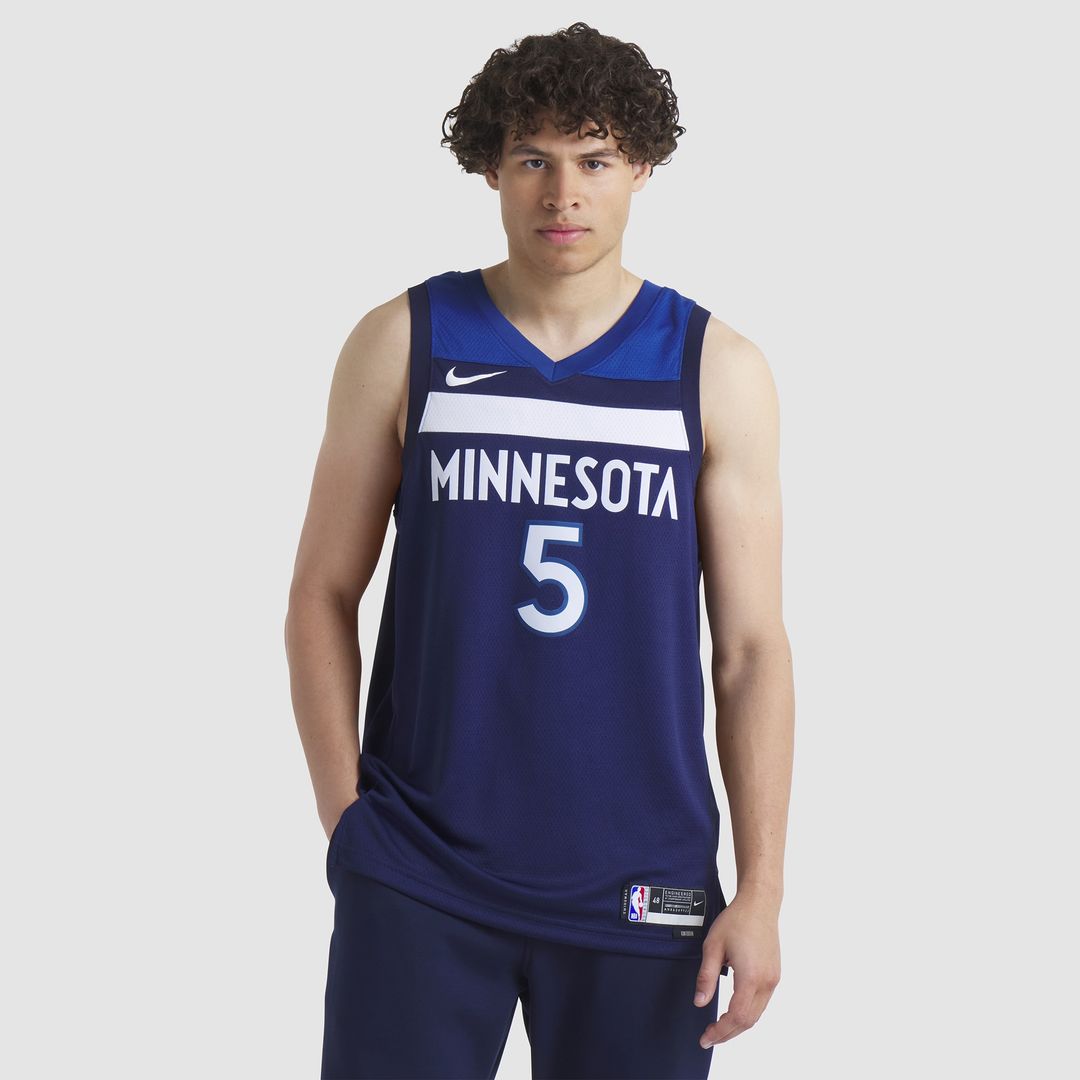 Anthony Edwards Minnesota Timberwolves Nike Unisex Swingman Jersey - Icon Edition - Navy Official NBA Team Apparel Basketball Fan Gear