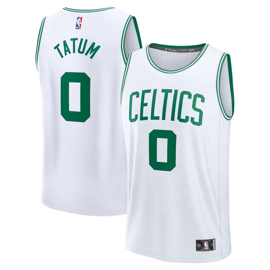 Jayson Tatum Boston Celtics Fanatics Fast Break Replica Player Jersey - Association Edition - White Official NBA Team Apparel Basketball Fan Gear