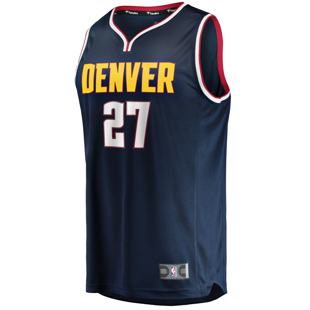 Jamal Murray Denver Nuggets Fanatics Youth Fast Break Player Jersey - Icon Edition - Navy Official NBA Team Apparel Basketball Fan Gear
