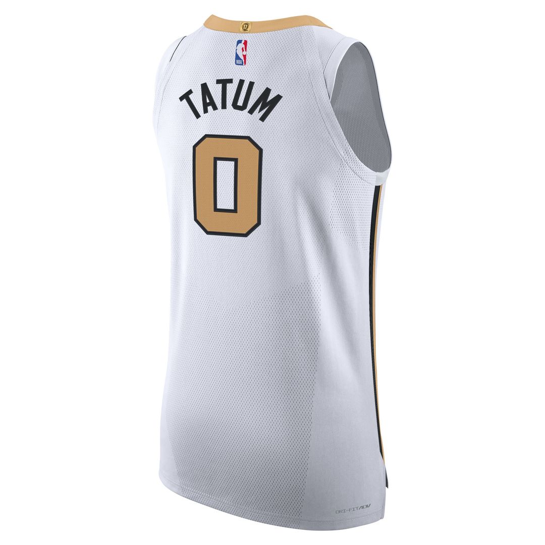 Jayson Tatum Boston Celtics Nike Unisex 2025/26 Authentic Jersey - City Edition - White Official NBA Team Apparel Basketball Fan Gear