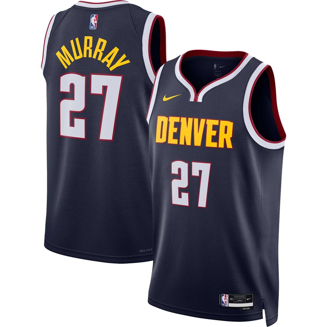 Jamal Murray Denver Nuggets Nike Unisex Swingman Jersey - Icon Edition - Navy Official NBA Team Apparel Basketball Fan Gear