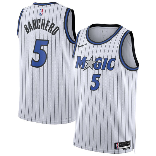 Paolo Banchero Orlando Magic Nike Unisex Swingman Player Jersey - Association Edition - White Official NBA Team Apparel Basketball Fan Gear