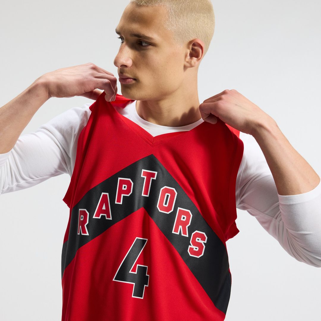 Scottie Barnes Toronto Raptors Fanatics Fast Break Replica Jersey - Icon Edition - Red Official NBA Team Apparel Basketball Fan Gear