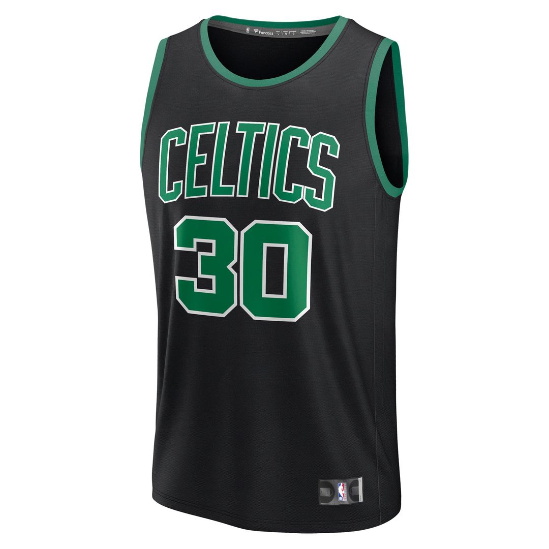 Sam Hauser Boston Celtics Fanatics Fast Break Replica Player Jersey - Statement Edition - Black Official NBA Team Apparel Basketball Fan Gear