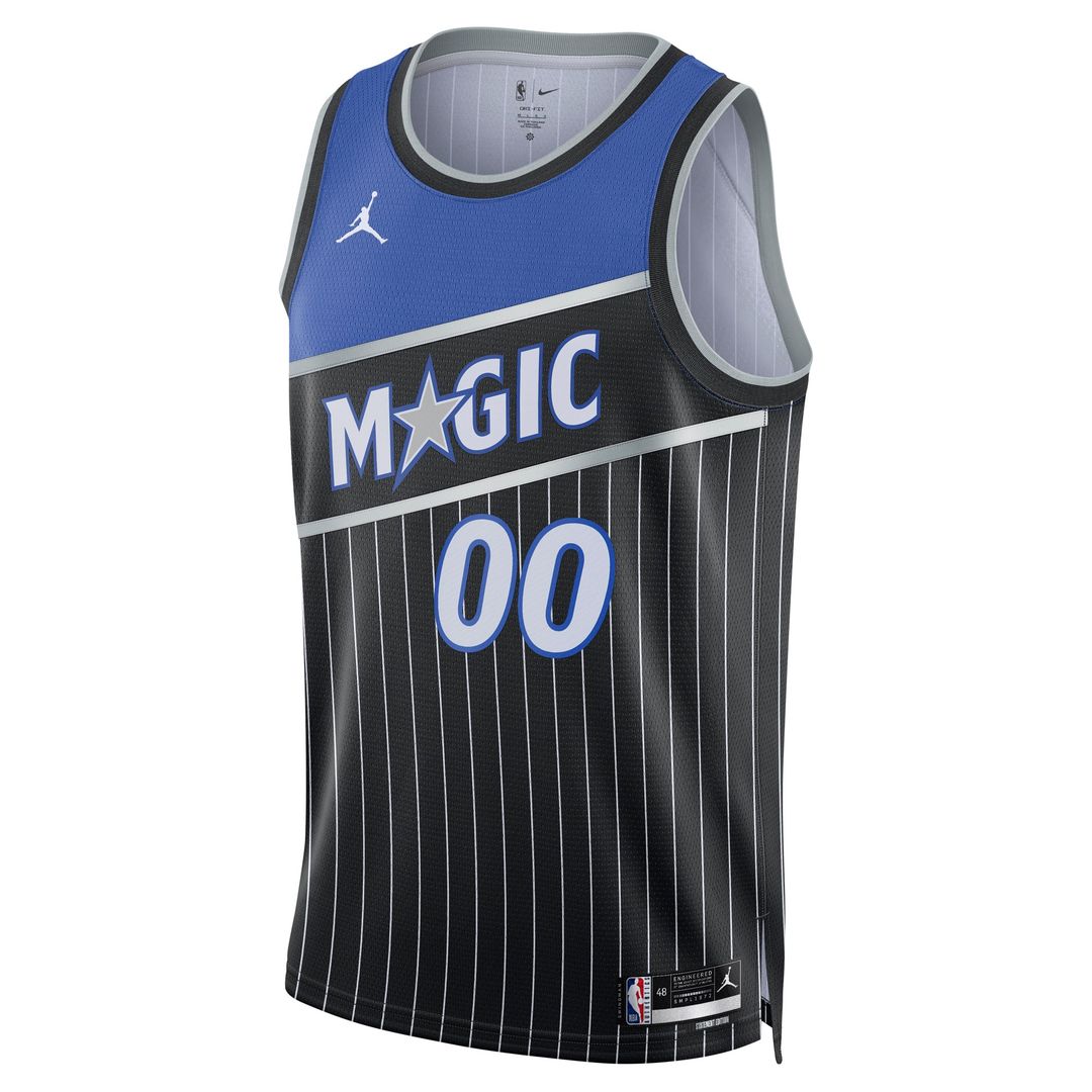 Orlando Magic Jordan Brand Unisex Swingman Custom Jersey - Statement Edition - Black Official NBA Team Apparel Basketball Fan Gear
