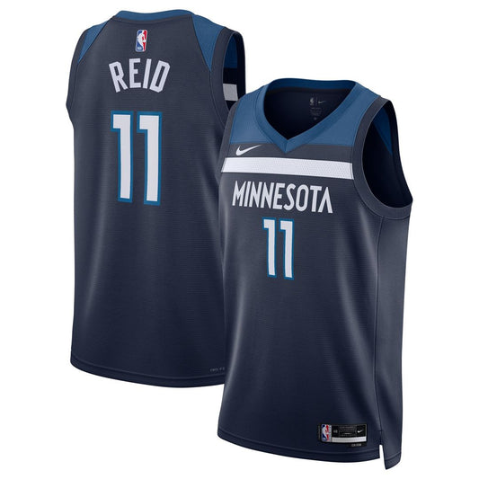 Naz Reid Minnesota Timberwolves Nike Unisex Swingman Jersey - Icon Edition - Navy Official NBA Team Apparel Basketball Fan Gear