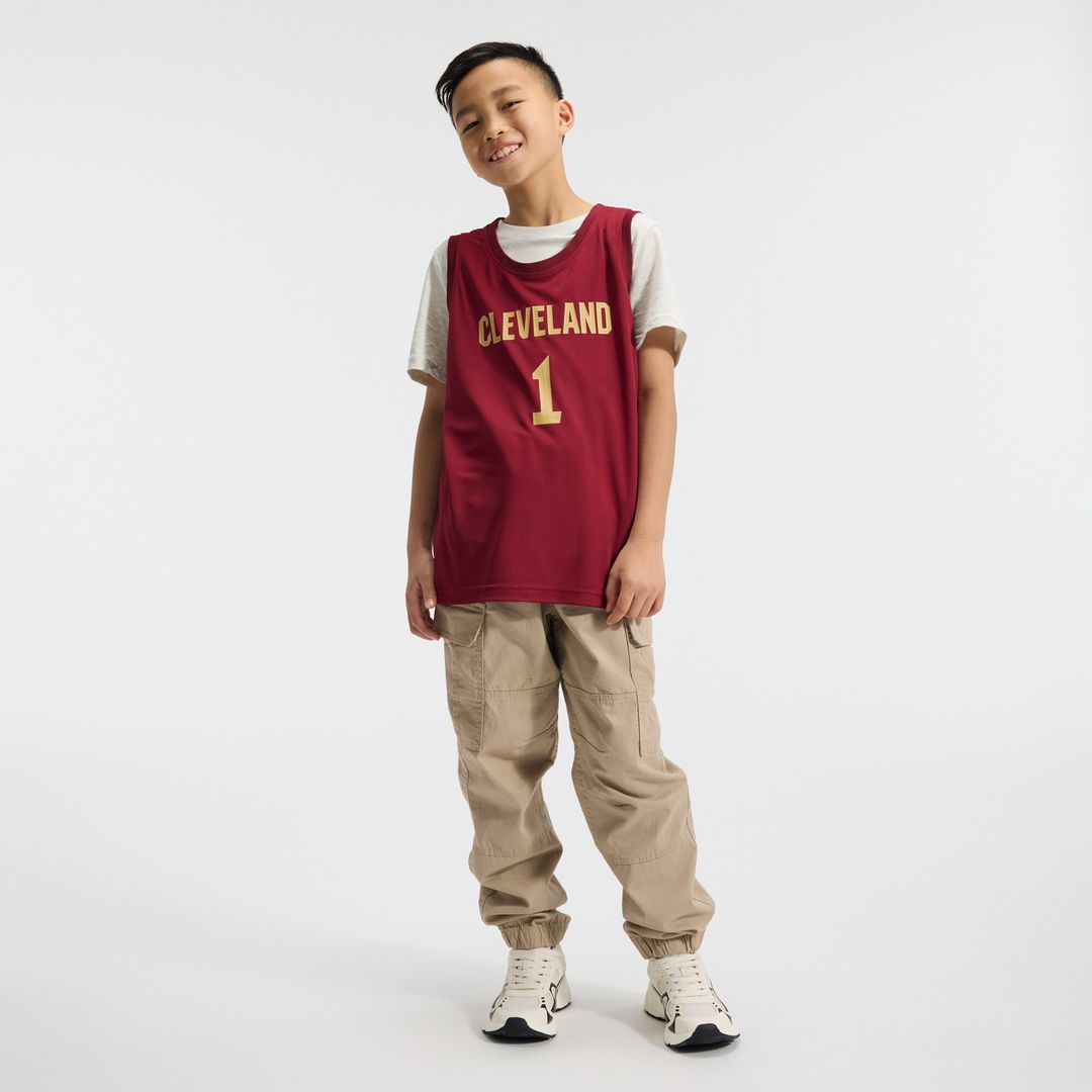 James Harden Cleveland Cavaliers Fanatics Youth Fast Break Replica Jersey - Icon Edition - Wine Official NBA Team Apparel Basketball Fan Gear