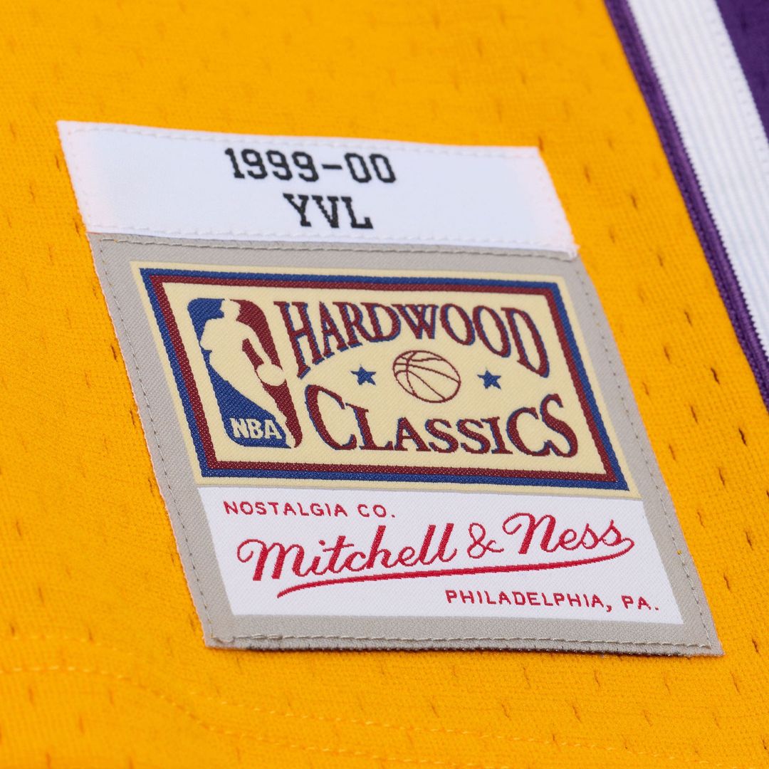 Los Angeles Lakers Mitchell & Ness x Playboi Carti 1999-00 Swingman Jersey - Gold Official NBA Team Apparel Basketball Fan Gear