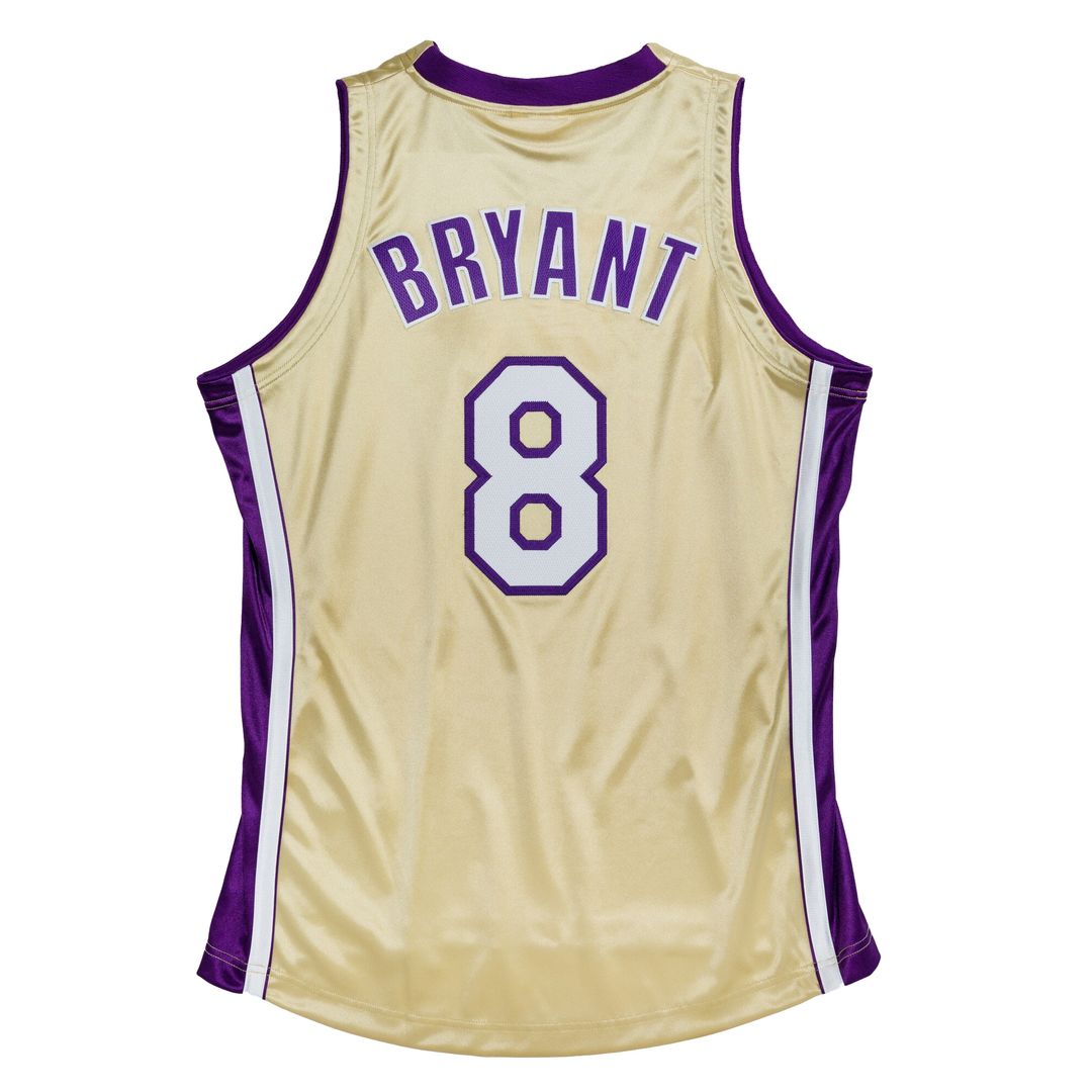 Kobe Bryant Los Angeles Lakers Mitchell & Ness Hall of Fame Class of 2020 #8 Authentic Jersey - Gold Official NBA Team Apparel Basketball Fan Gear