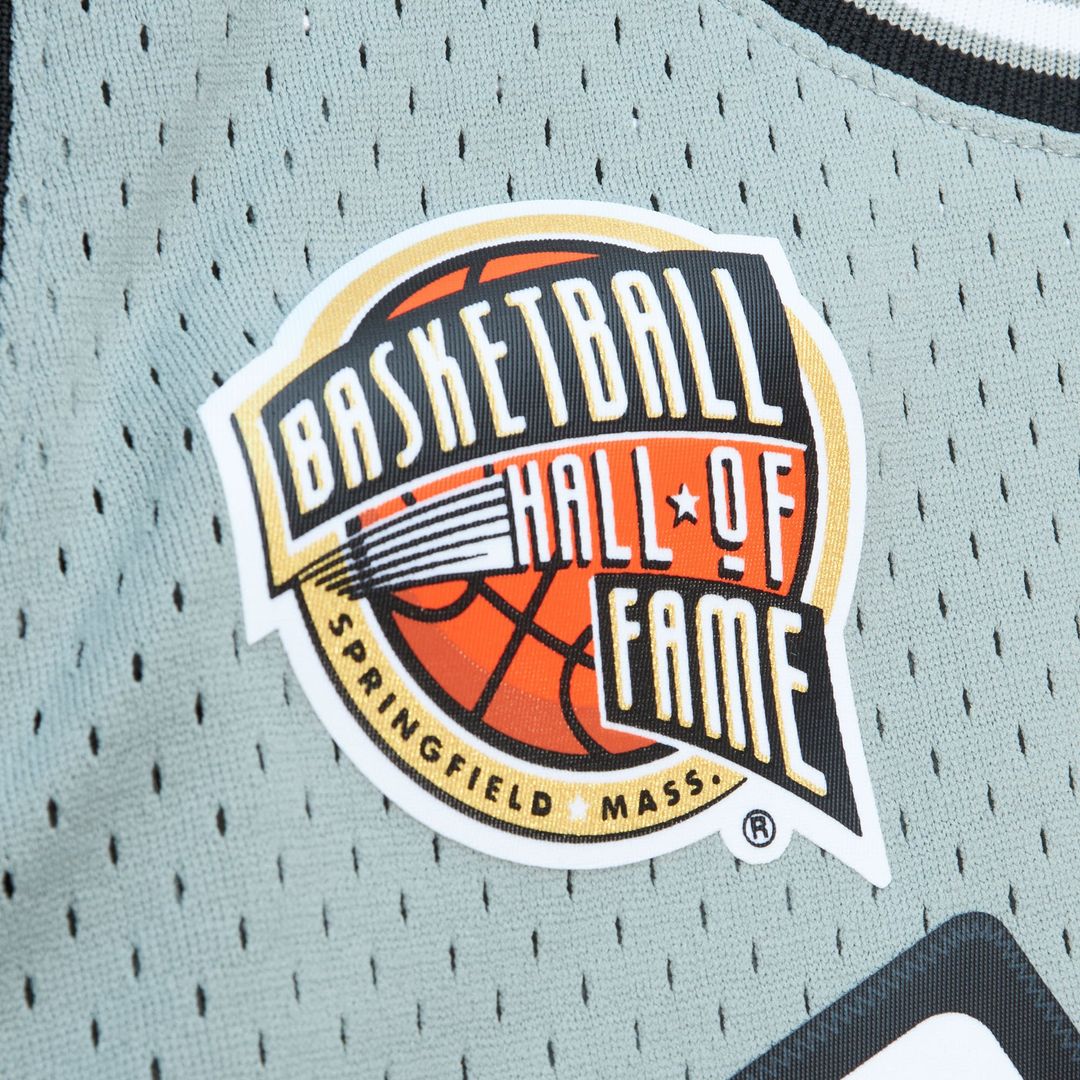 Tony Parker San Antonio Spurs Mitchell & Ness Unisex Hall of Fame Class of 2023 Throwback Swingman Jersey - Gray Official NBA Team Apparel Basketball