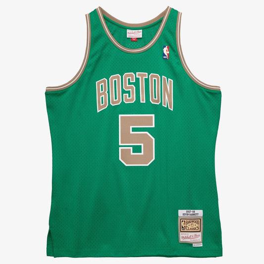Kevin Garnett Boston Celtics Mitchell & Ness 2007-08 Hardwood Classics Swingman Jersey - Kelly Green Official NBA Team Apparel Basketball Fan Gear