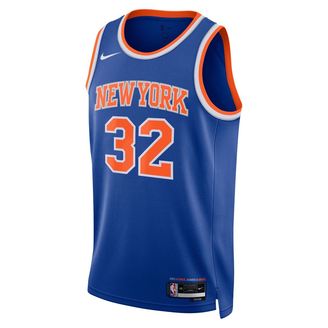 Karl-Anthony Towns New York Knicks Nike Unisex Swingman Jersey - Blue - Icon Edition Official NBA Team Apparel Basketball Fan Gear