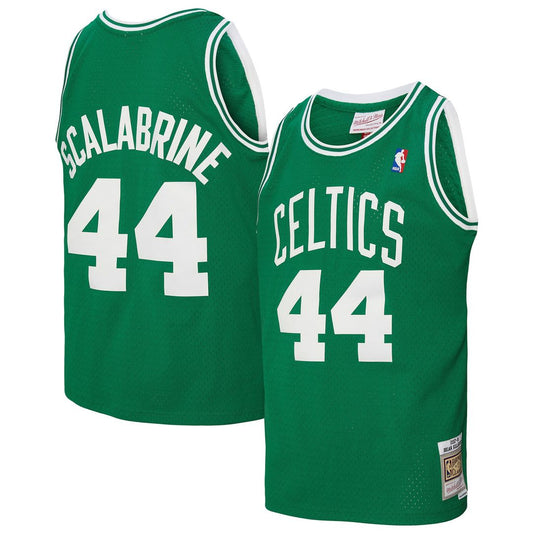Brian Scalabrine Boston Celtics Mitchell & Ness 2007/08 Hardwood Classics Swingman Jersey - Kelly Green Official NBA Team Apparel Basketball Fan Gear