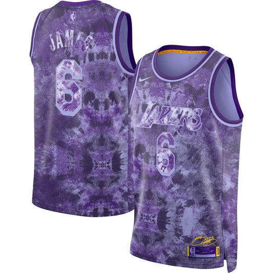 LeBron James Los Angeles Lakers Nike Unisex Select Series Swingman Jersey - Purple Official NBA Team Apparel Basketball Fan Gear