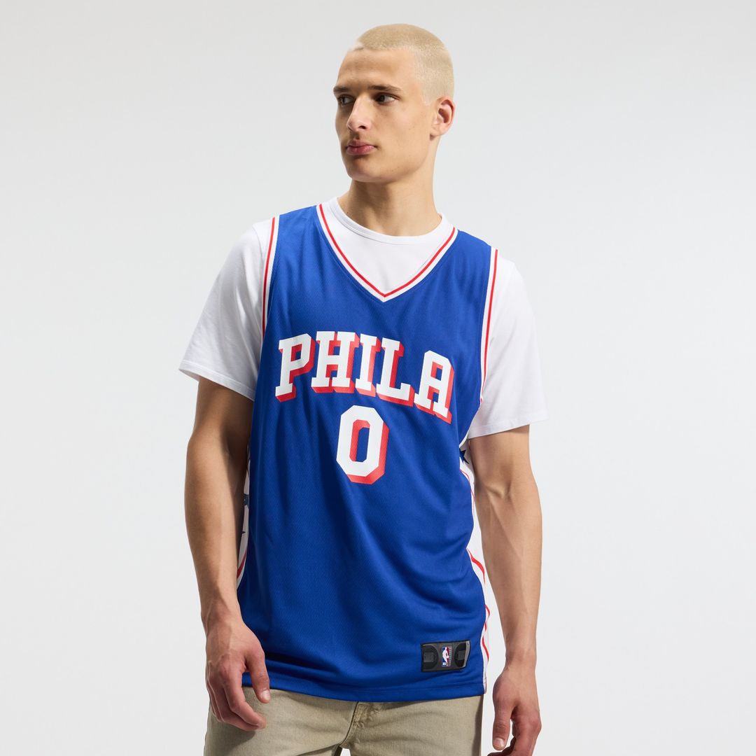 Tyrese Maxey Philadelphia 76ers Fanatics Fast Break Replica Player Jersey - Icon Edition - Royal Official NBA Team Apparel Basketball Fan Gear