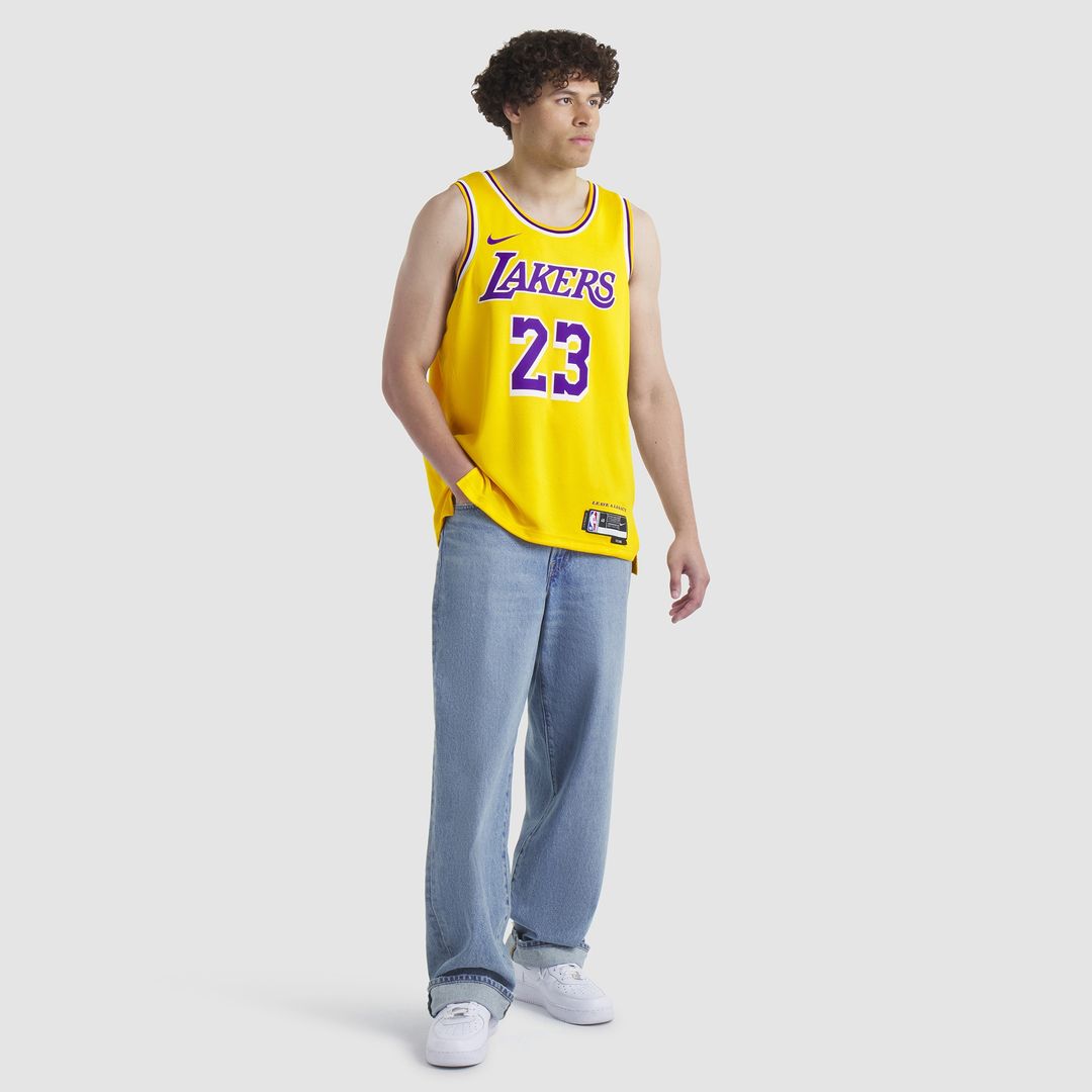 LeBron James Los Angeles Lakers Nike Unisex Swingman Jersey - Association Edition - White Official NBA Team Apparel Basketball Fan Gear
