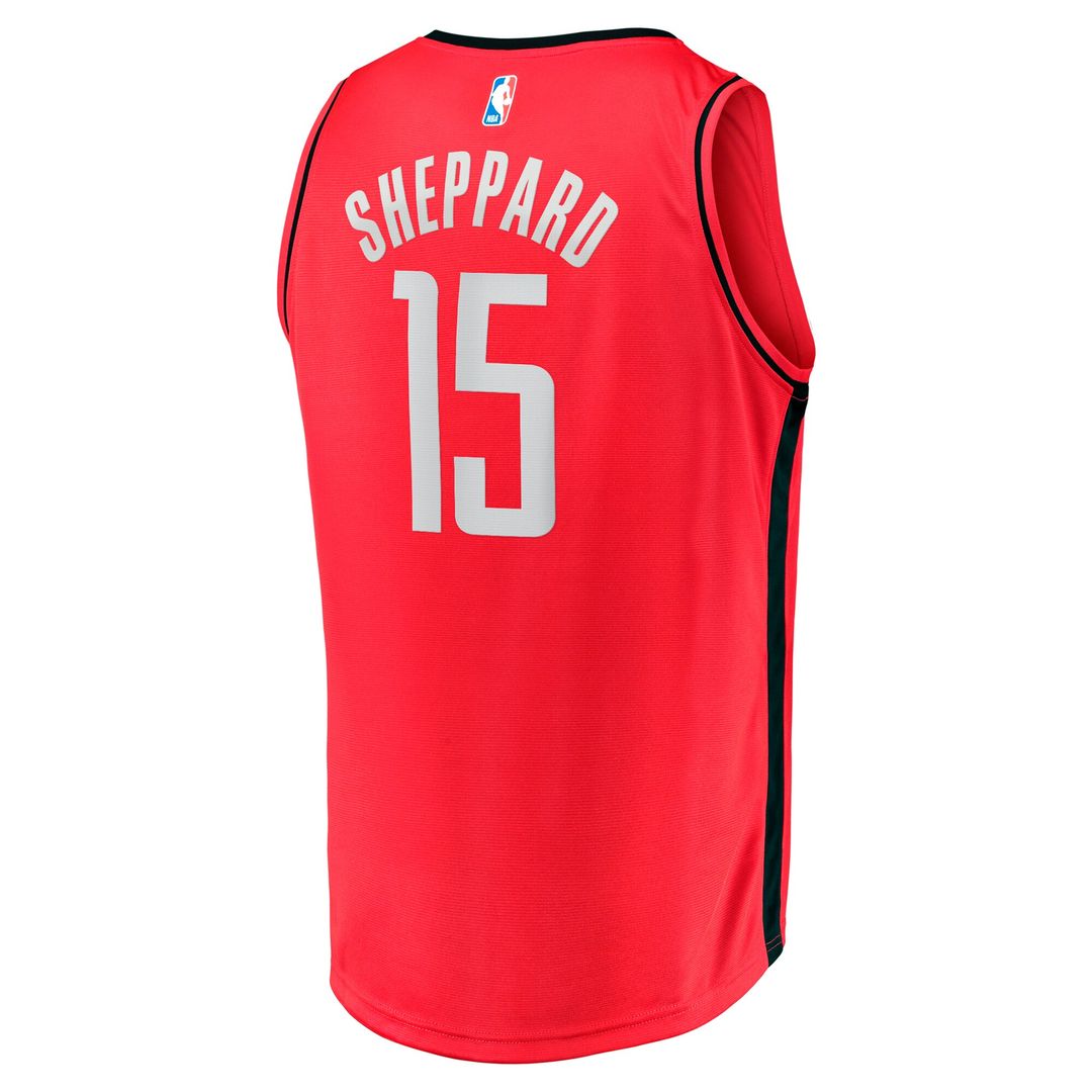 Reed Sheppard Houston Rockets Fanatics 2024 NBA Draft Fast Break Player Jersey - Icon Edition - Red Official NBA Team Apparel Basketball Fan Gear