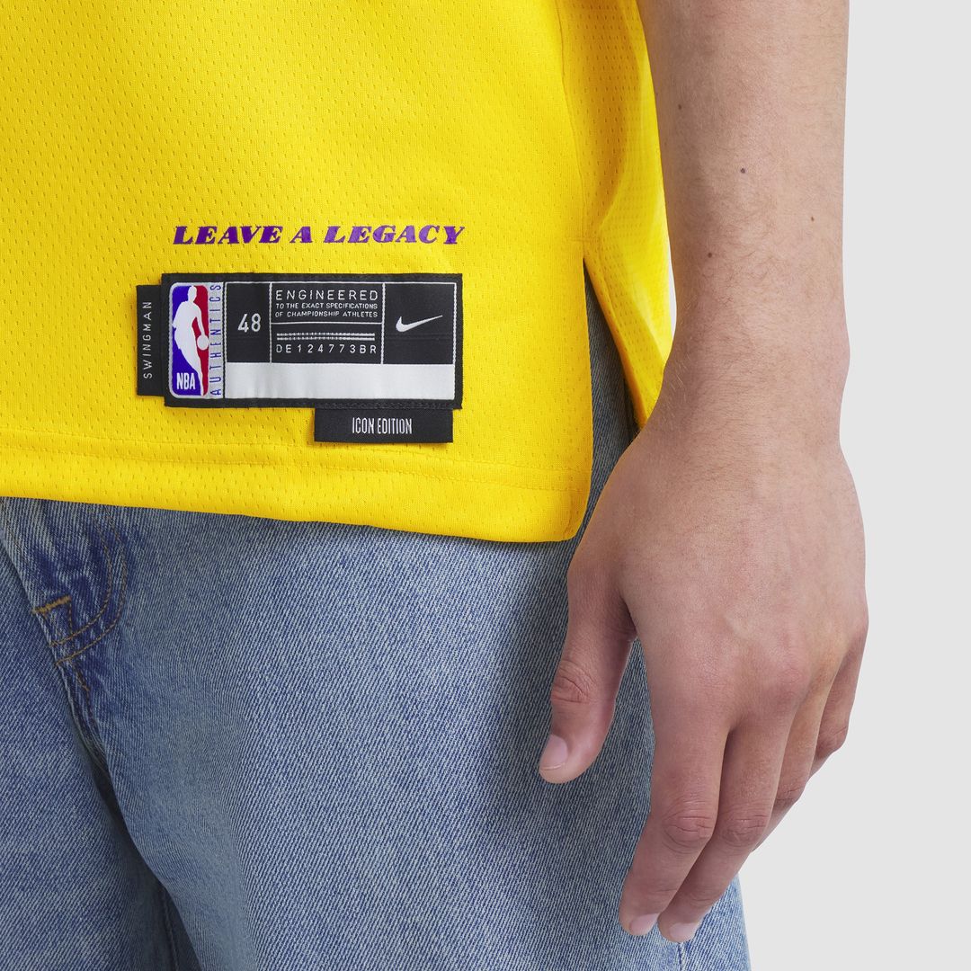 LeBron James Los Angeles Lakers Nike Unisex Swingman Jersey - Association Edition - White Official NBA Team Apparel Basketball Fan Gear
