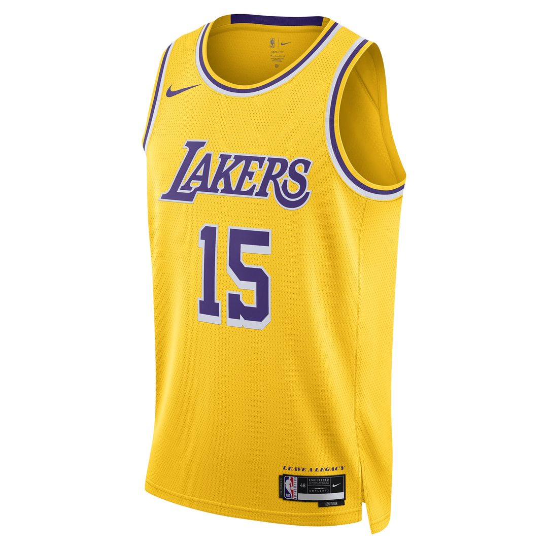 Austin Reaves Los Angeles Lakers Nike Unisex Swingman Jersey - Icon Edition - Gold Official NBA Team Apparel Basketball Fan Gear