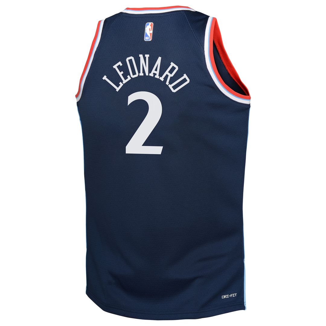 Kawhi Leonard LA Clippers Nike Youth Swingman Jersey - Icon Edition - Royal Official NBA Team Apparel Basketball Fan Gear