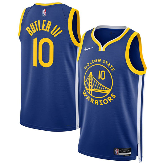 Jimmy Butler III Golden State Warriors Nike Male Swingman Player Jersey - Icon Edition - Royal Official NBA Team Apparel Basketball Fan Gear