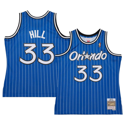 Grant Hill Orlando Magic Mitchell & Ness 2004/05 Hardwood Classics Swingman Jersey - Blue Official NBA Team Apparel Basketball Fan Gear
