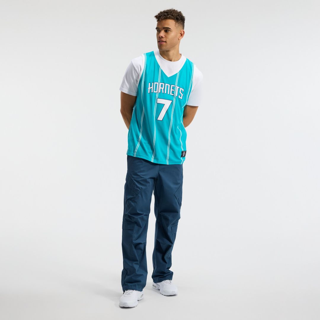 Kon Knueppel Charlotte Hornets Fanatics 2025 NBA Draft First Round Pick Fast Break Replica Jersey - Icon Edition - Teal Official NBA Team Apparel Bask