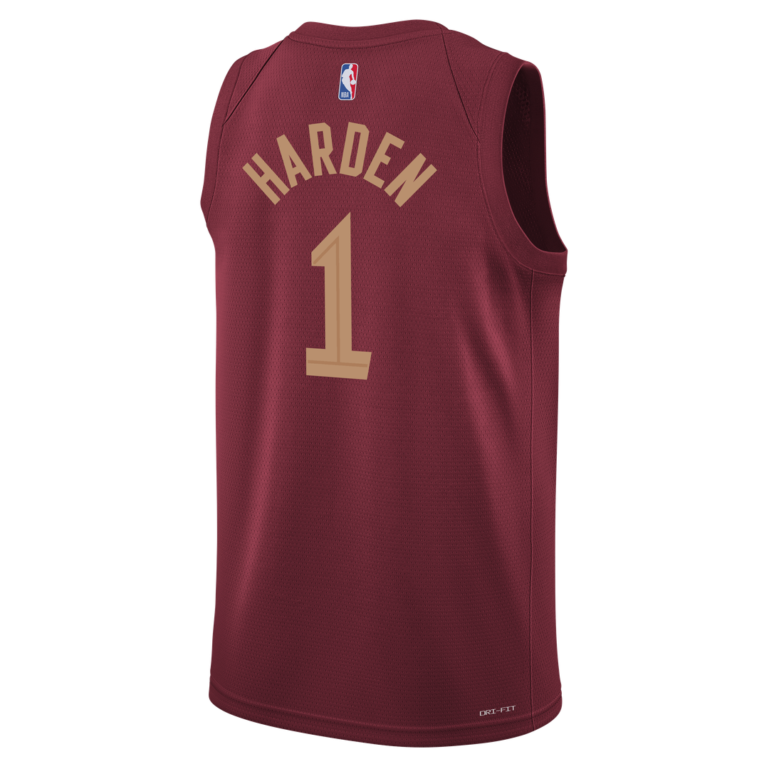 James Harden Cleveland Cavaliers Nike Youth Swingman Jersey - Icon Edition - Wine Official NBA Team Apparel Basketball Fan Gear