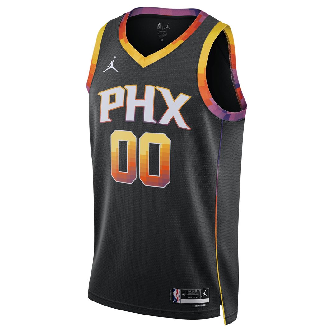 Phoenix Suns Jordan Brand Unisex 2022/23 Swingman Custom Jersey - Statement Edition - Black Official NBA Team Apparel Basketball Fan Gear