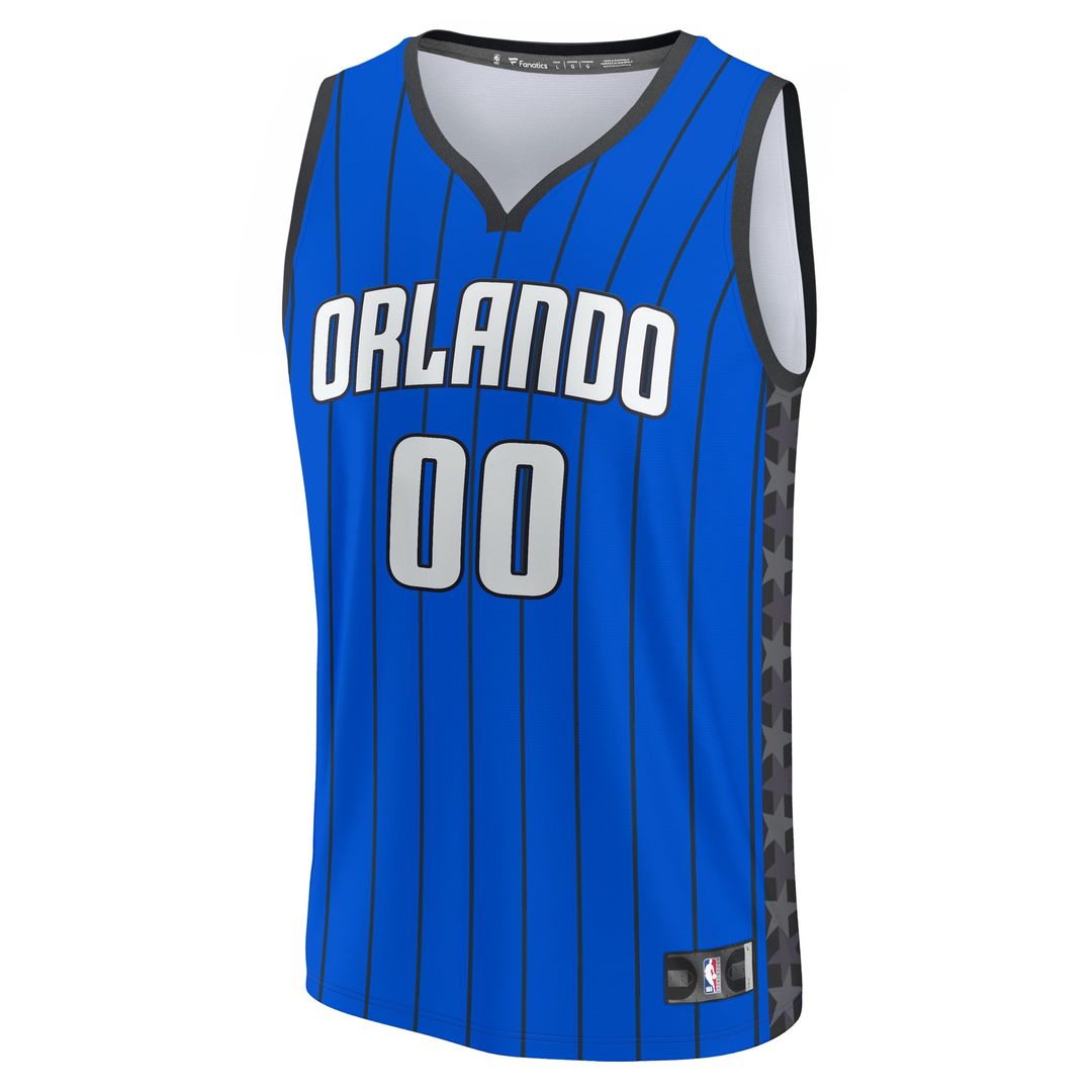 Orlando Magic Fanatics Fast Break Custom Jersey - Blue - Statement Edition Official NBA Team Apparel Basketball Fan Gear