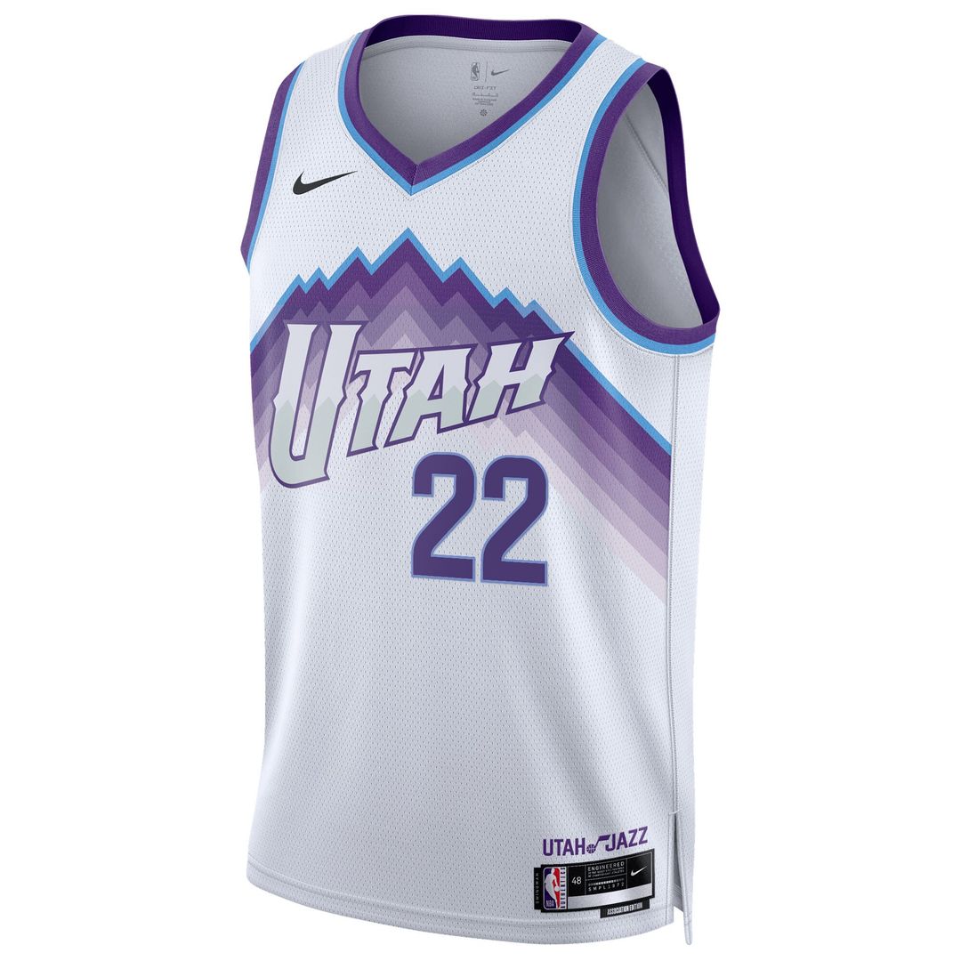 Kyle Filipowski Utah Jazz Nike Unisex Swingman Jersey - Association Edition - White Official NBA Team Apparel Basketball Fan Gear