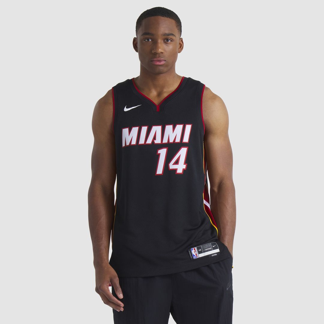 Tyler Herro Miami Heat Nike Unisex Swingman Jersey - Icon Edition - Black Official NBA Team Apparel Basketball Fan Gear