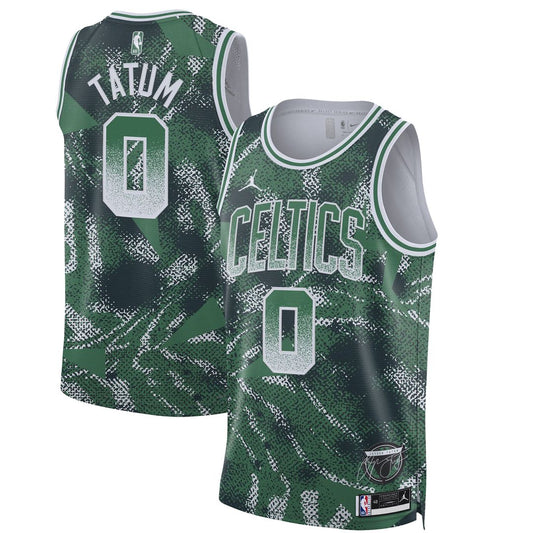 Jayson Tatum Boston Celtics Nike Unisex 2025 Select Series Swingman Player Jersey - Green Official NBA Team Apparel Basketball Fan Gear