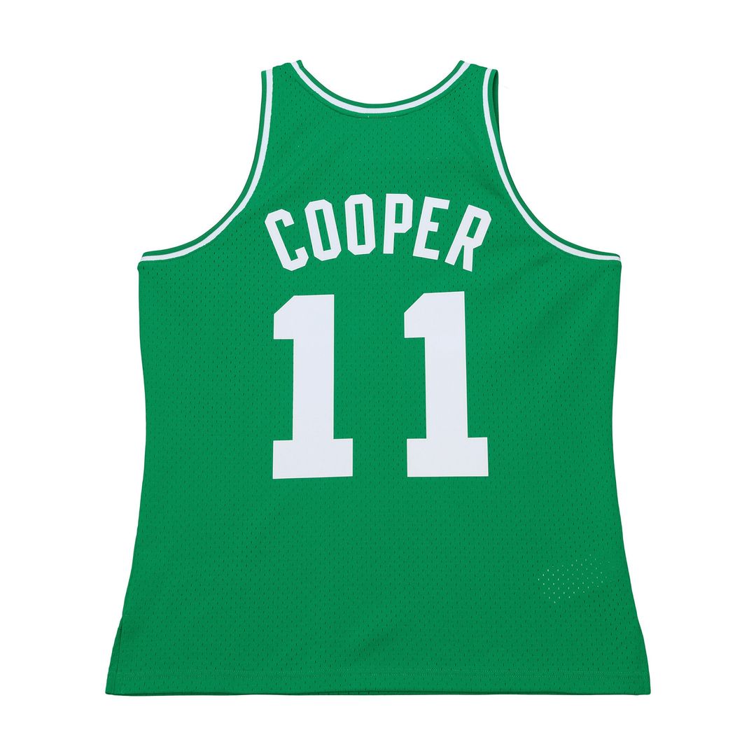 Chuck Cooper Boston Celtics Mitchell & Ness 1950-51 Pioneers Swingman Jersey - Kelly Green Official NBA Team Apparel Basketball Fan Gear