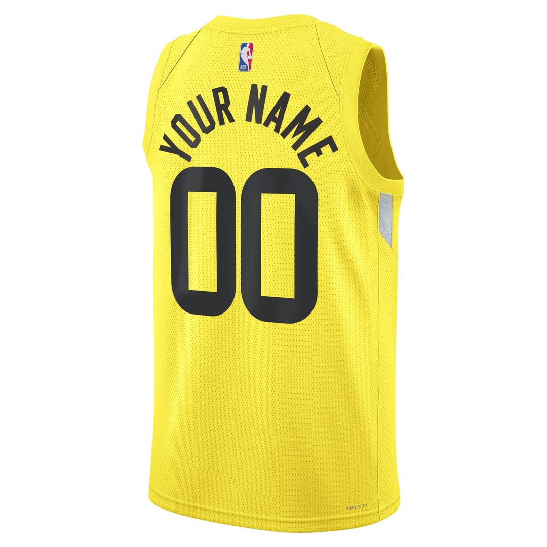 Utah Jazz Nike Unisex Swingman Custom Jersey White - Association Edition Official NBA Team Apparel Basketball Fan Gear