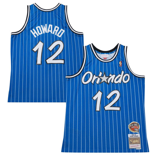 Dwight Howard Orlando Magic 2004/05 Hardwood Classics Hall of Fame Swingman Jersey - Blue Official NBA Team Apparel Basketball Fan Gear
